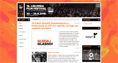 Desktop Screenshot of liburniafilmfestival.com
